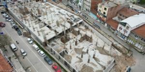 Amasya’nın Suluova İlçesinde, yapımı süren “Yaşam Merkezi”