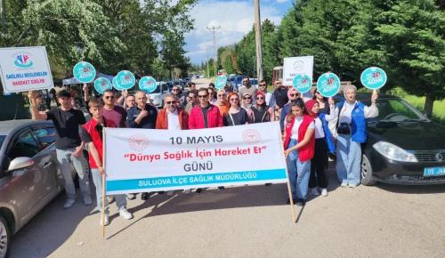 Suluova’da “Dünya Sağlık İçin Hareket Et Günü” Yürüyüşü
