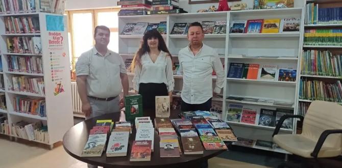 Kardeş Ülke Azerbaycan’dan  Merzifon’a Kitap Desteği