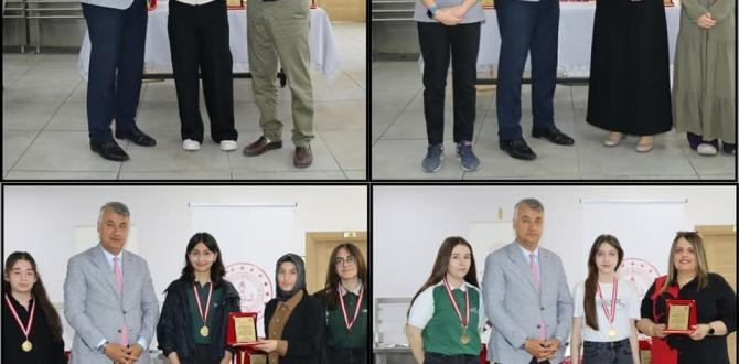 İl Millî Eğitim Müdürlüğü, TÜBİTAK Şampiyonlarını Ağırladı