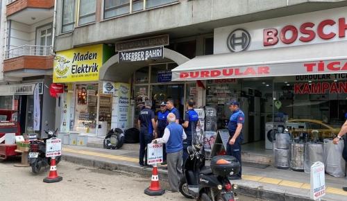 Merzifon Belediyesi’nden Kaldırım İşgallerine Karşı Sert Denetimler