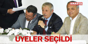 ÜYELER SEÇİLDİ