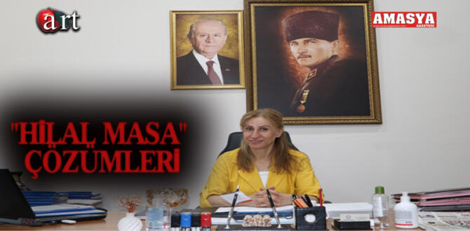 “HİLAL MASA” ÇÖZÜMLERİ