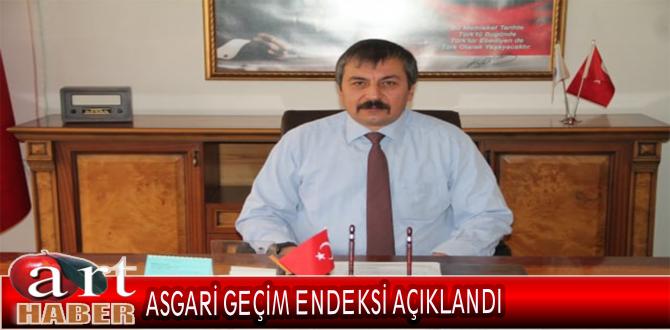 ASGARİ GEÇİM ENDEKSİ SONUÇLARI AÇIKLANDI