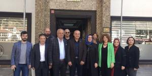 Başkan Kırlangıç, nazik ziyaretleri ve hoş sohbetleri dolayısıyla kendilerine teşekkür etti.