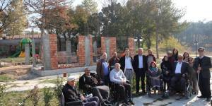 ENGELLİLER DERNEĞİ İÇİN YENİ BİNA YAPIMINA BAŞLANDI