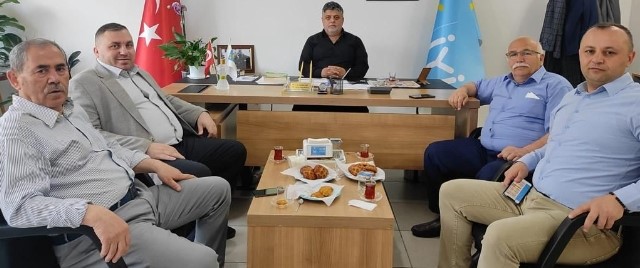 Amasya’da Millet İttifakı partilerinin il başkanları 2. tur seçimi için bir araya geldi