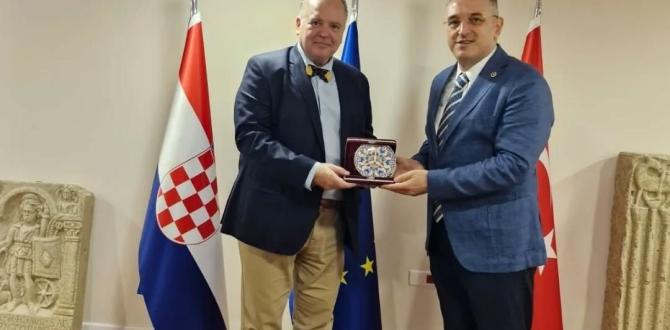 AK Parti Milletvekillerinden Hırvatistan Büyükelçisi’ne Ziyaret