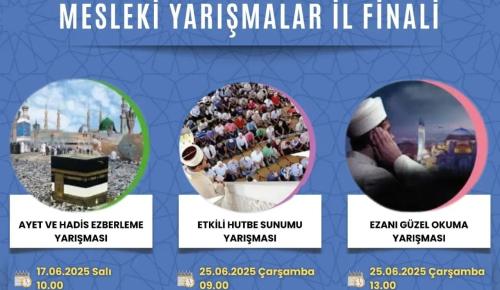 Amasya’da Din Görevlileri Arası Yarışmaların İl Finalleri Başlıyor
